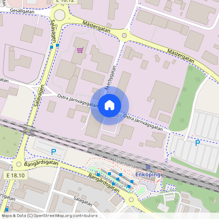 Östra Järnvägsgatan, Enköping