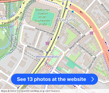 ELVIRA - Schöne 2-Zimmer Wohnung mit Terrasse am Mangfallplatz - Photo 1