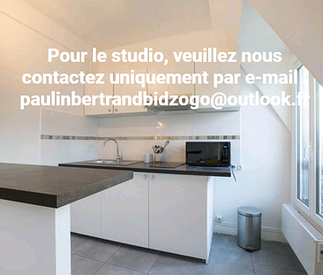 Studio meublé de 24m² à Paris - 600€ C.C. - Photo 2