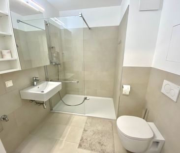 Moderne 1-Zimmer-Wohnung mit Terrasse + Gym + Sauna - direkt bei U2... - Foto 4