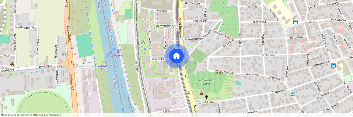 Mezi vodami, Praha 4 - Modřany