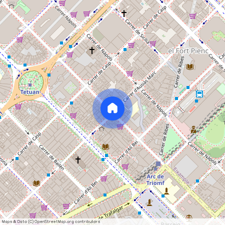 Carrer d'Ausiàs Marc, Barcelona, Catalonia