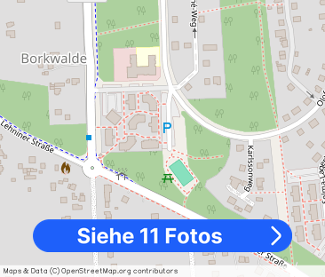 Charmante 3-Zi-Dachgeschosswohnung in Borkwalde - Foto 1