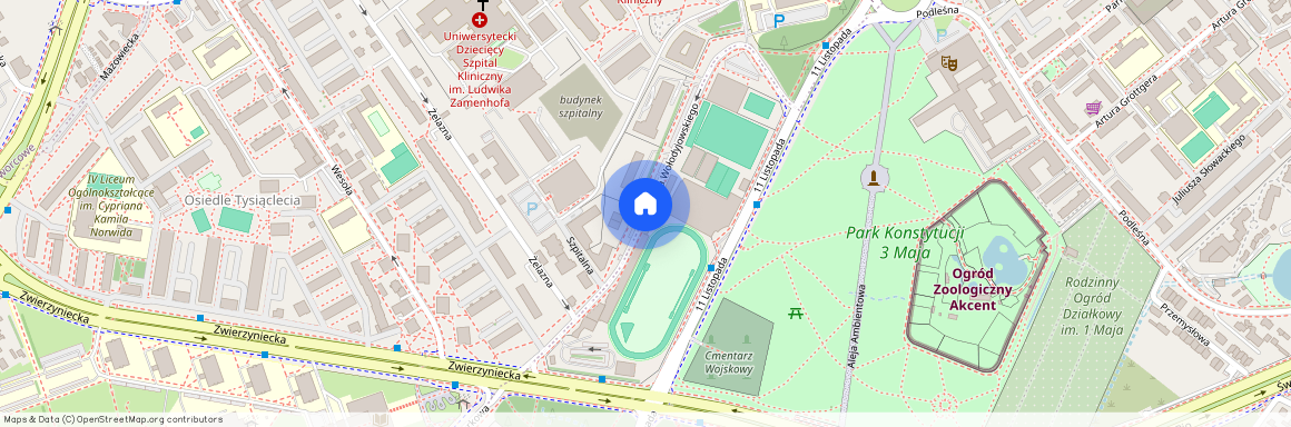 ul. Wołodyjowskiego, Mickiewicza, Białystok, podlaskie