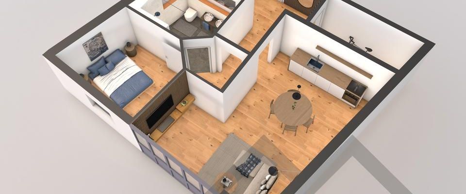 Smarte City-Wohnung - Photo 1