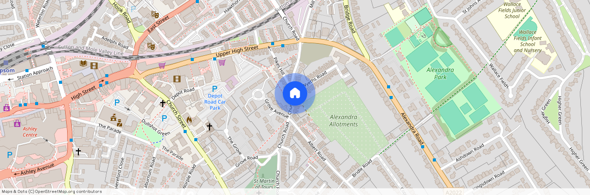 Church Road, 19 Church Road, KT17