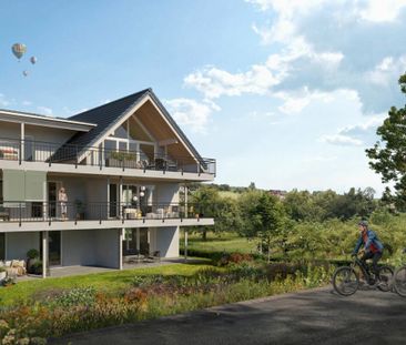 New 4.5-room roof apartment for rent in Mettlen - Photo 5