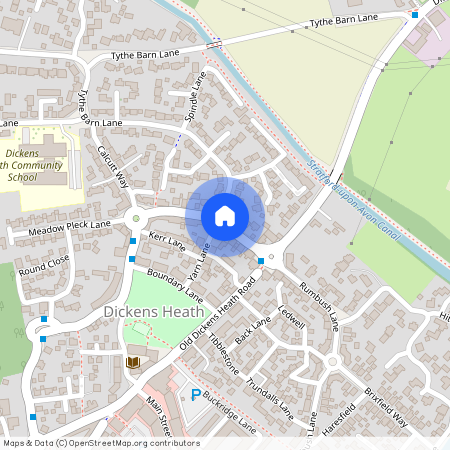 Dickens Heath Road, Dickens Heath, Solihull, West Midlands, B90