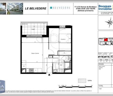 Appartement à louer 2 pièces 43.44m² - Photo 3