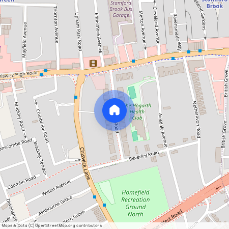 Homefield Road, Chiswick, London, W4