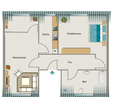 Vier Wände zum Wohlfühlen. - Foto 1