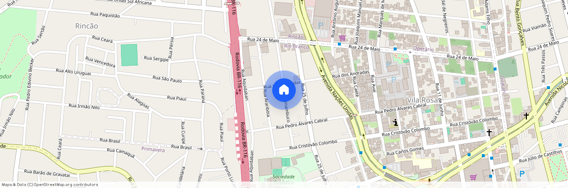 Rua Pernambuco - Rio Branco, Novo Hamburgo - RS