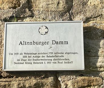 Helle 3-Raum-Wohnung am Altenburger Damm in Merseburg! - Photo 1