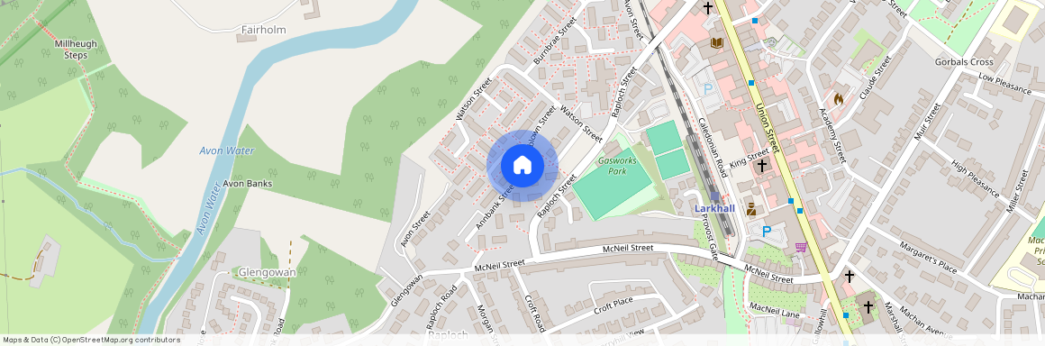 Annbank Street, Larkhall ML9