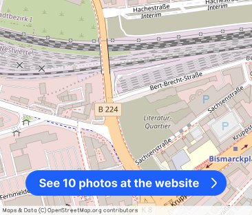 1-Zimmer-Wohnung mit Balkon in Essen-Südviertel mieten - Photo 1