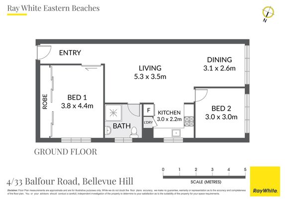 Renovated North Facing Art Deco Apartment In Highly Sought After Location - Photo 1