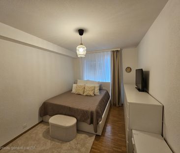 Appartement de 3.5 pièces au rez avec jardin - Photo 2
