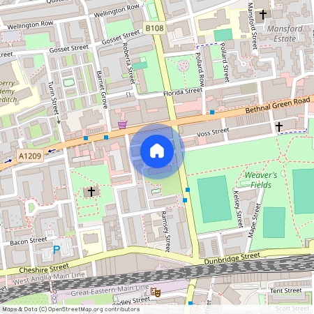 Derbyshire Street Bethnal Green, E2