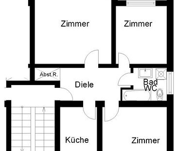 3 Zimmer Wohnung mit Balkon! - Photo 6