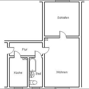 2 Zimmer-Wohnung in zentraler Lage ab 01.11.2024 - Foto 3