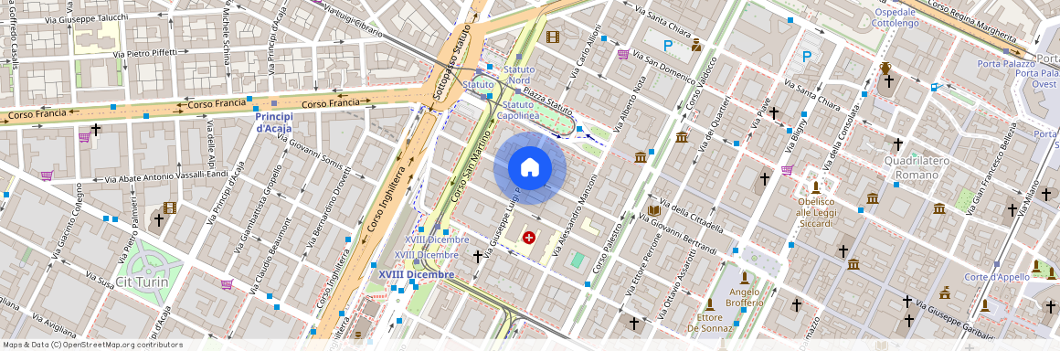 Via Carlo Boucheron, Turin, Piedmont 10122