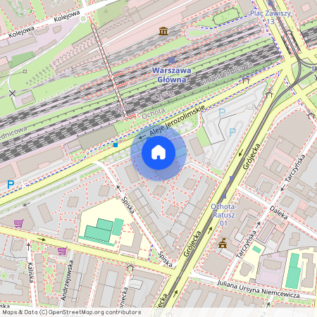 Warszawa Ochota, Aleje Jerozolimskie