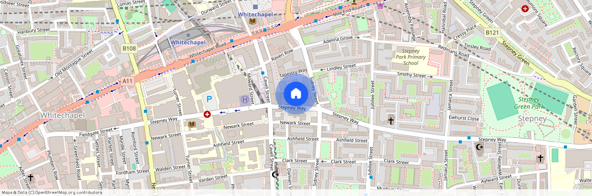 Georgette Apartments, Cendal Crescent, E1