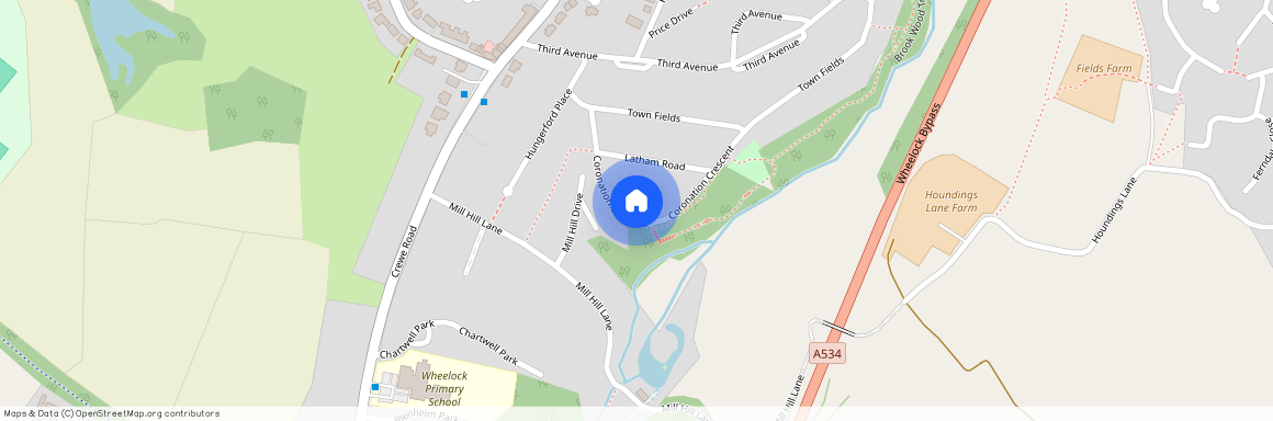 Coronation Crescent, Sandbach