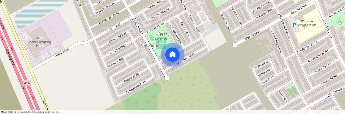 416 Epoch Street, Barrhaven