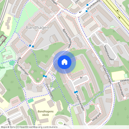 Läggestavägen 1, Bandhagen