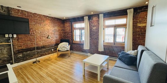 Colombier Loft Studio Entièrement Meublé à Louer Vieux-Québec Juin 2027 - Photo 3