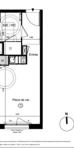 Location Appartement 1 pièce 23m² RENNES 35000 - Photo 3