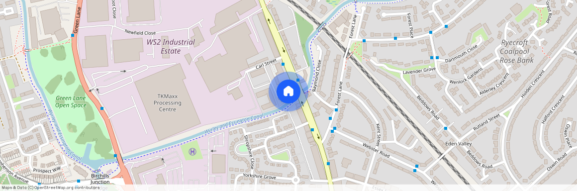 Northumberland Way, Walsall, WS2
