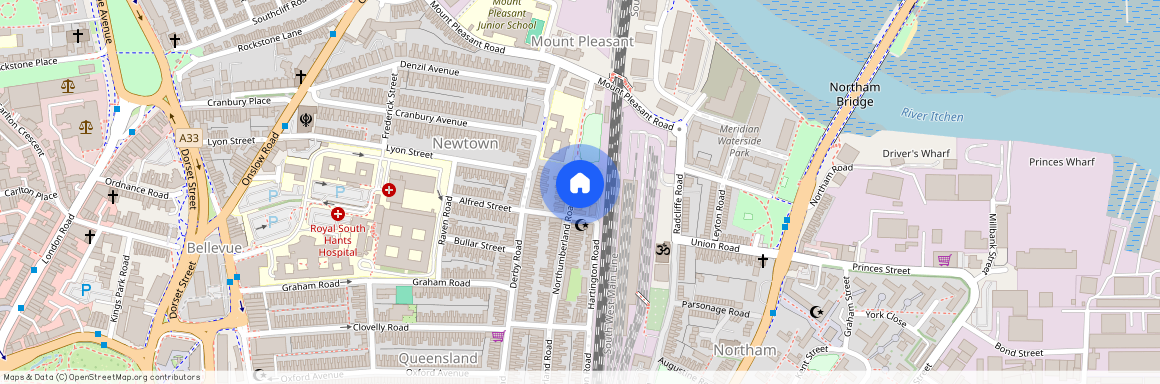 Northumberland Road, Southampton, Hampshire, SO14