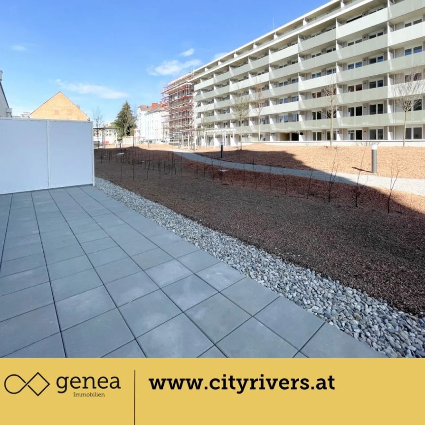 CITY RIVERS | Innenstadt Wohnung mit Garten | Neubau | Hohe Decken - Photo 1