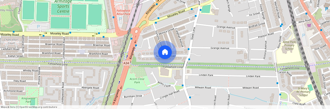 Scarisbrick Road, Fallowfield, Manchester M19