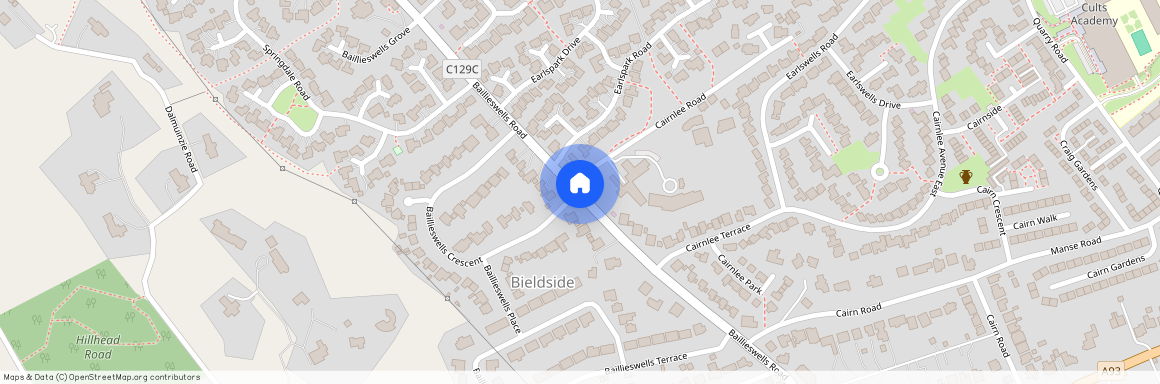 Baillieswells Road, Cults, Aberdeen, AB15