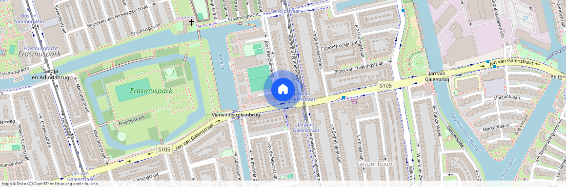 Joos Banckersweg 3-2, Erasmusparkbuurt-Oost, 1056EM, Amsterdam