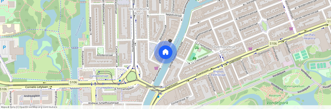 Westindische Buurt, 1058 AG, Baarsjesweg, Amsterdam