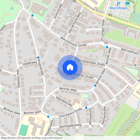 Pöppinghauser Straße 1, 32756 Nordrhein-Westfalen - Detmold