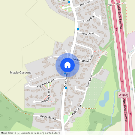 Aberford, Main Street North, Leeds