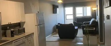 Fort Saskatchewan loft style 2 bdrm Fully Furnished | 204 - 9817 103 St, Fort Saskatchewan - Photo 1