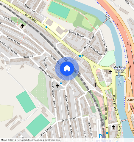 Wood Road, Pontypridd, CF37