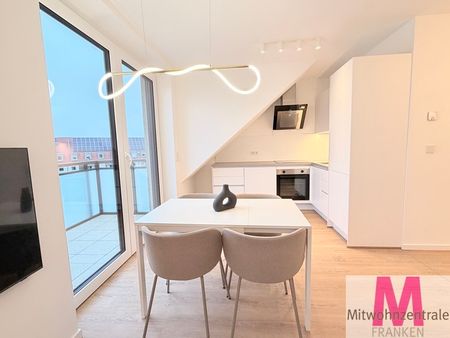 Exklusive, möblierte 4-Zimmer Designwohnung mit Flair und Balkon zum Erstbezug - Photo 3