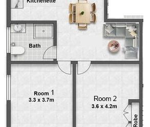 one bedroom is available with share bathroom and ktichen , all bill... - Photo 5