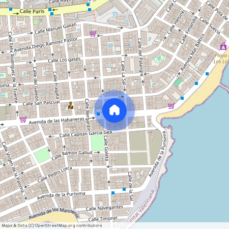 Avenida Habaneras - Curva de Palangre, Torrevieja