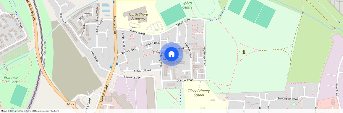 Newton Walk, Stockton-On-Tees, Durham, TS20