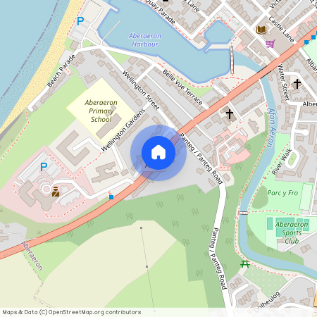 Greenland Terrace, Aberaeron, Ceredigion