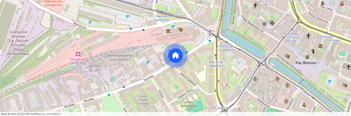 Tęczowa - 3 pokoje, Przedmieście Świdnickie, Stare Miasto, Wrocław, dolnośląskie