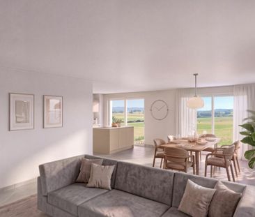 Nouveau quartier résidentiel à Frasses - Attiques de 3.5 pièces - Photo 1